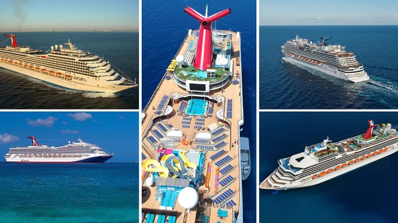 Carnival's Fleet Journey: From Oldest to Newest Ships by Age